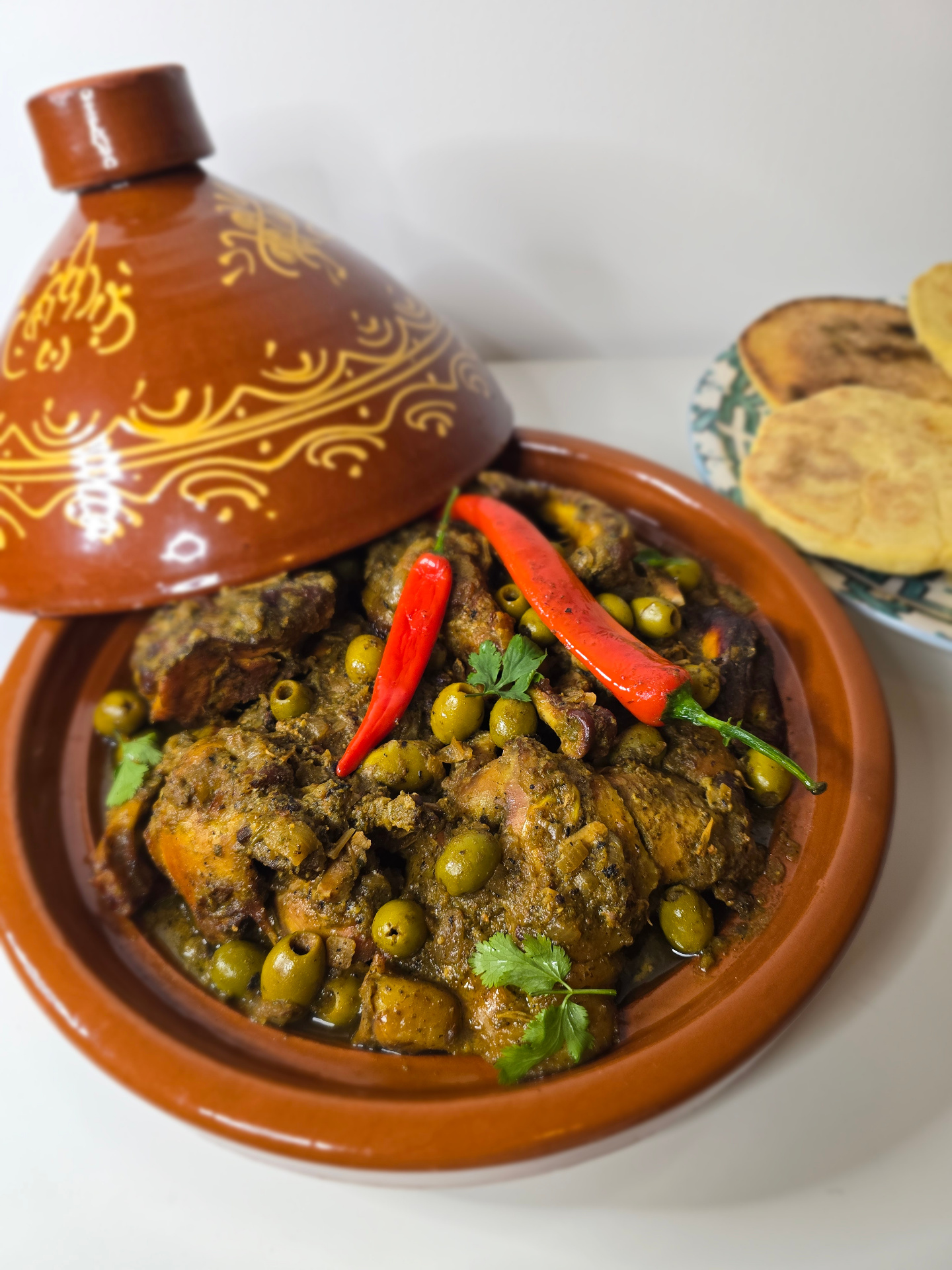 Tajine poulet citron olives